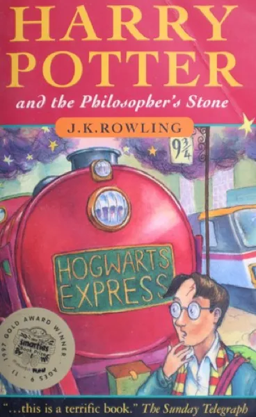 J. K. Rowling — Harry Potter (Harry Potter and the Philosopher's Stone, 1997)