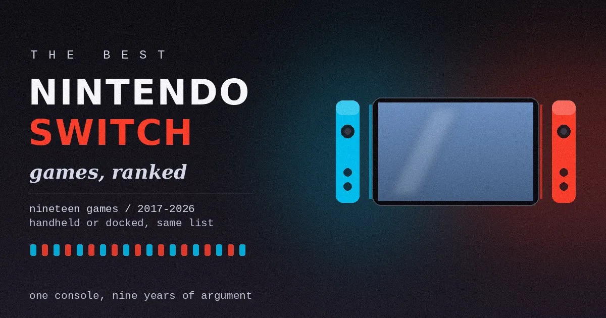 The Best Nintendo Switch Games