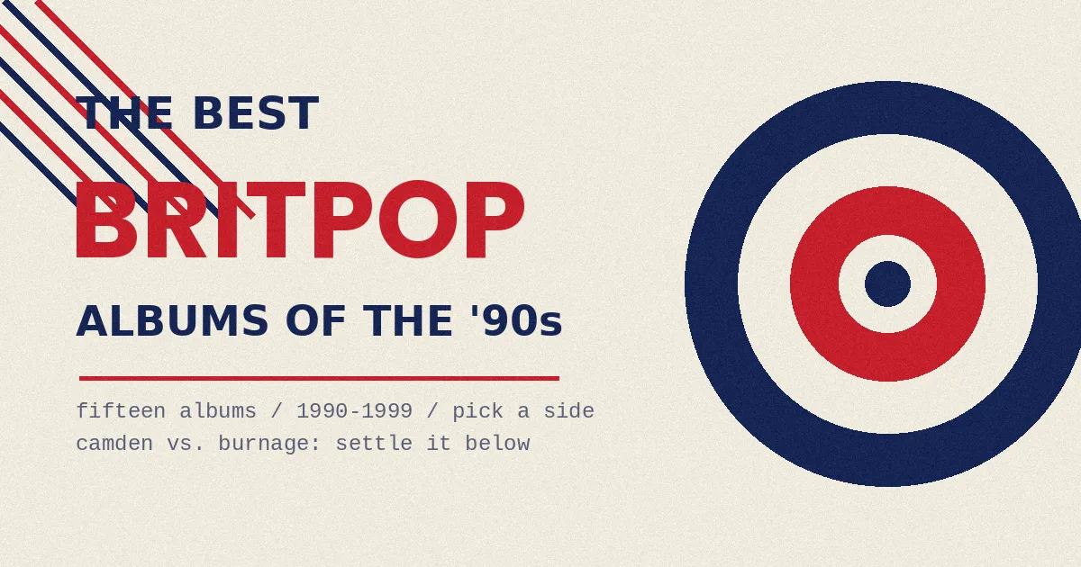 The Best Britpop Albums of the '90s