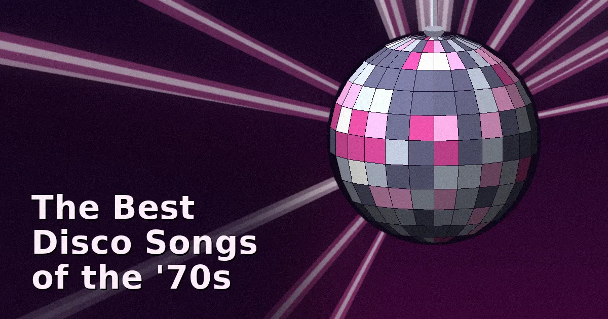 The Best Disco Songs of the '70s