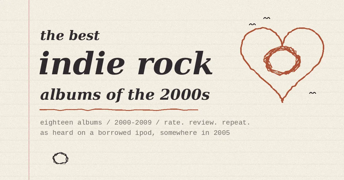The Best Indie Rock Albums of the 2000s