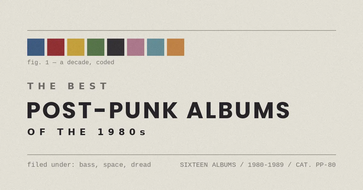 The Best Post-Punk Albums of the '80s