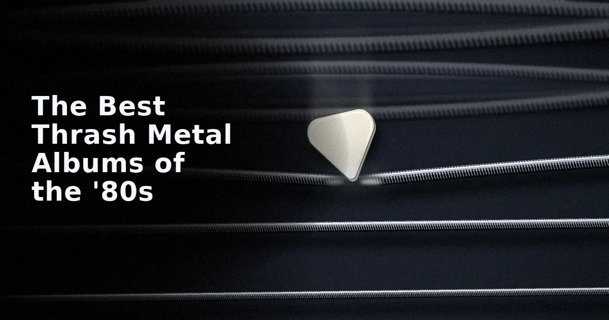The Best Thrash Metal Albums of the '80s