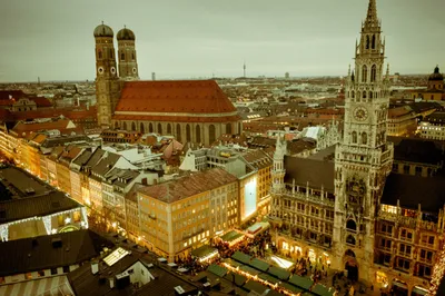 Christkindlmarkt at Marienplatz