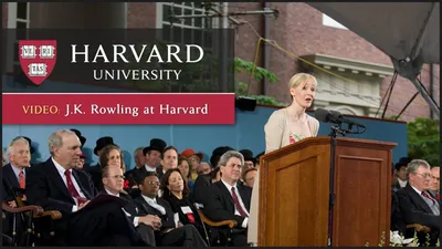 J.K. Rowling at Harvard, 2008