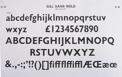 Gill Sans