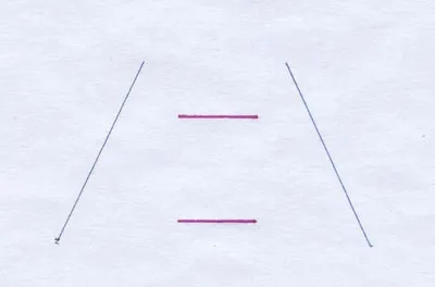 Ponzo illusion